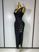 Women Black Elegant Bandage Dress 2025 Sexy Sleeveless Bodycon Evening Party Club Luxury Birthday Dress Wedding Guest Gown
